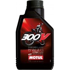 MOTUL 104134 300V Offroad Synthetic Oil - 5W-40 - 1 L 3601-0286