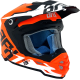 AFX 0110-7084 HELMET FX19RAC MAT-ORG MD 0110-7084