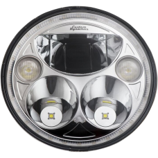 CUSTOM DYNAMICS CDTB-7-I-C HEADLIGHT 7" CHIEF CHR 2001-1573