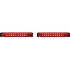 CUSTOM DYNAMICS PB-SBSEQ-SS6-CR LIGHT LED SBAG CHR/RED 2040-2581