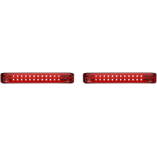 CUSTOM DYNAMICS PB-SBSEQ-SS8-CR LIGHT LED SBAG CHR/RED 2040-2585