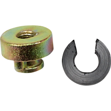 DRAG SPECIALTIES SEAT MOUNT NUT KIT 1/4-28 0820-0152