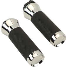 LA CHOPPERS LA-7492-01 GRIPS NON-TBW CHROME 0630-2782