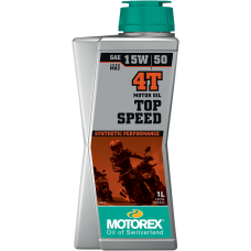 MOTOREX 198403 TOP SPEED 4T 15W50 SYN 3601-0766