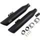 S&S CYCLE 550-0752B MUFFLER S/C BLK 50S FLFB 1801-1474 S&S CYCLE 550-0752B MUFFLER S/C BLK 50S FLFB 1801-1474