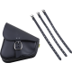 WILLIE & MAX LUGGAGE 59823-08 SWING ARM BAG BLACK 3501-1736 WILLIE & MAX LUGGAGE 59823-08 SWING ARM BAG BLACK 3501-1736