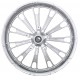 Coastal Moto FUL-193-CH-ABST Front Wheel - Fuel - Dual Disc/ABS - Chrome - 19"x3.00" - FL 0201-2413