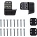 Thrashin Supply Co. TSC-2212-1 Apex Floorboard Tail Extension with Lift Kit - Black 1621-1112