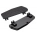 La Choppers LA-P101-00B Billet County Floorboard - Black 1621-1129