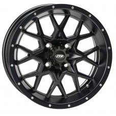 Itp 1822516705B Wheel - Hurricane - Front/Rear - Black - 18x6.5 - 4/156 - 4+2.5 (+10 mm) 0230-1129