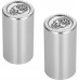 Figurati Designs FD27-DC-2545-SS Docking Hardware Covers - American Flag Skull - Contrast Cut - Stainless Steel 3550-0343