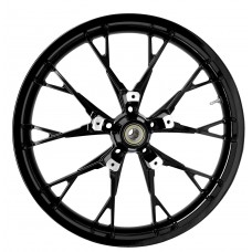 Coastal Moto 3D-MAR213SB07 Wheel - Marlin - Front - Dual Disc/No ABS - Solid Black - 21"x3.50" 0201-2393
