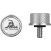 Figurati Designs FD40-SEAT KN-SS Seat Mounting Knob - Stainless Steel - Don't Tread On Me 0820-0183