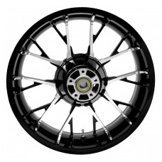 Coastal Moto 3D-MAR185BCABST Wheel - Marlin - Rear - Single Disc/ABS - Black Cut - 18"x5.50" 0202-2183
