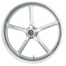 Coastal Moto ROC-165-CH-ABST Rear Wheel - Rockstar - Single Disc/ABS - Chrome - 16"x5.50" - FL 0202-2193