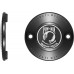 Figurati Designs FD50-TC-2H-BLK Timing Cover - 2 Hole - POW MIA - Black 0940-2075