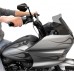 Kodlin Motorcycle K55122 Risers - Fastback - 8" - Black 0602-1425