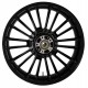 Coastal Moto 3D-ATL185SB Rear Wheel - Atlantic 3D - Single Disc/No ABS - Black - 18" x 5.50" - '09+ FL 0202-2177