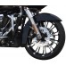 Coastal Moto FUL-213-BC-ABST Front Wheel - Fuel - Dual Disc/ABS - Black Cut - 21"x3.25" - FL 0201-2416