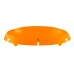 Klock Werks KWW-01-0648 Windshield - 4" - Orange Ice 2310-0743