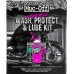 Muc-Off Usa 20095US Motorcycle Wash, Protect & Lube Kit 3704-0406