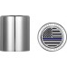 Figurati Designs FD70-DC-2730-SS Docking Hardware Covers - American Flag - Stainless Steel - Contrast Cut 3550-0389