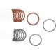 Alto Products 095758-59 Red Eagle Friction and Steel Clutch Plate Set 1131-3839