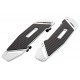 Arlen Ness 410-022 SpeedLiner Floorboards - Driver - Chrome 1621-1121