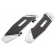 Arlen Ness 410-025 SpeedLiner Floorboards - Driver - Chrome 1621-1123