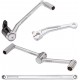 Arlen Ness 420-102 SpeedLiner Foot Control Kit w/ Heel/Toe Shifter - Chrome 1623-0556