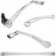 Arlen Ness 420-109 Deep Cut Foot Control Kit w/ Toe Shifter - Chrome 1623-0562