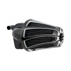 Arlen Ness 600-069 Air Cleaner - Drift Monster Sucker - Black 1010-2834