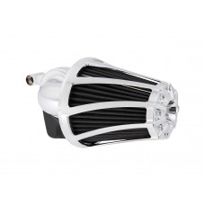 Arlen Ness 600-077 Air Cleaner - Drift Monster Sucker - Chrome 1010-2842