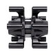 Arlen Ness 71-660 Hub - Dual Disc - Front - Black 0213-0852