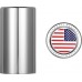 Figurati Designs FD20-DC-2545-SS Docking Hardware Covers - American Flag - Long - Stainless Steel 3550-0375