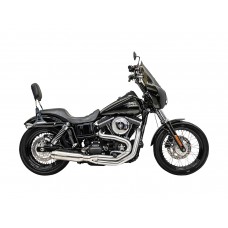 Bassani Xhaust 1D4SS 2-into-1 Road Rage III Exhaust System with Super Bike Muffler - Stainless Steel 1800-2622