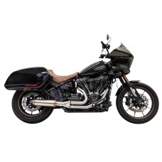 Bassani Xhaust 1S78SS Road Rage Stainless 2-into-1 Exhaust System - Super Bike Muffler 1800-2556