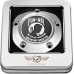Figurati Designs FD50-TC-5H-SS Timing Cover - 5 Hole - POW MIA - Stainless Steel 0940-2094