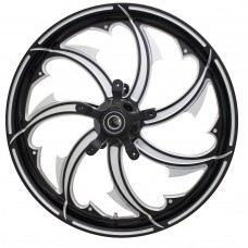 Coastal Moto FRY-263-BC-ABST Front Wheel - Fury - Dual Disc/ABS - Black Cut - 26"x3.75" - FL 0201-2412