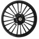 Coastal Moto 3D-ATL213SBABST Front Wheel - Atlantic 3D - Dual Disc/ABS - Black - 21"x3.50" 0201-2402