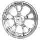 Coastal Moto 3D-LAR187CH-TRK Rear Wheel - Largo 3D - Single Disc w/or without ABS - Chrome - 18"x7.00" 0202-2210
