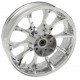 Coastal Moto 3D-LGO185CHABST Rear Wheel - Largo 3D - Single Disc/ABS - Chrome - 18"x5.50" 0202-2190