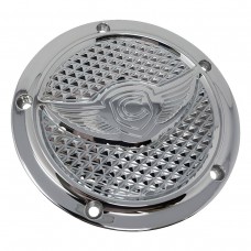 Covingtons C3075-C Derby Cover - 5-Hole - Diamondback - Chrome 1107-0704