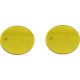 Custom Dynamics PB-FOG-LENS-Y Fog Light Lens - Yellow 2040-2979