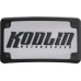 Kodlin Motorcycle KUS20100 License Plate Kit - Curved - Black 2030-2160