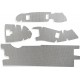 Dei 901062 Heat Shield Liner Kit 1861-1616