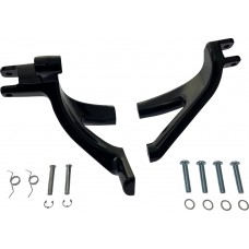 Drag Specialties 0 Forward Control Support Bracket - Black - Softail 1622-0572