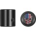 Figurati Designs FD25-HTSC-BLK Heel-Toe Shifter Cover - American Flag Skull - Red/White/Blue/Black 1602-1452