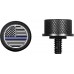 Figurati Designs FD71-SEAT KN-BK Seat Mounting Knob - Black - Blue Line American Flag 0820-0207