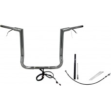 Fat Baggers Inc. 612016 Handlebar Kit - Flat Top - 16" - Chrome 0601-6081